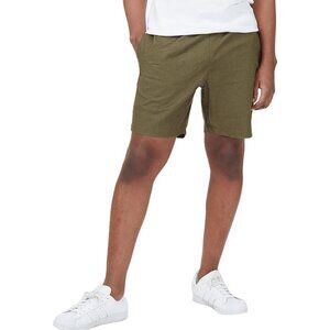 TENTREE Men's Hemp Stretch Chino Short Size M In Olive Green